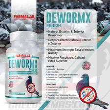 DEWORMX PIGEON TABS DEWORMER EXTRA STRENGTH PIGEONS DESPARASITANTE PARA PALOMAS
