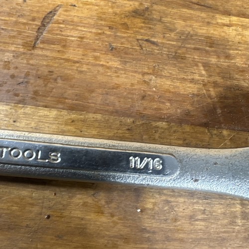 S-K Tools C-22 Combination Wrench 11/16” Inch 12 Point SAE - Made In USA - Picture 5 of 13