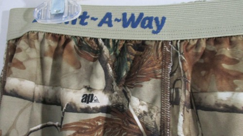 Hunters~Pantalones CAMO Marrón Camoflauge SCENT A WAY Tek 4 CAPA BASE~ Para hombres Grandes - Imagen 3 de 4