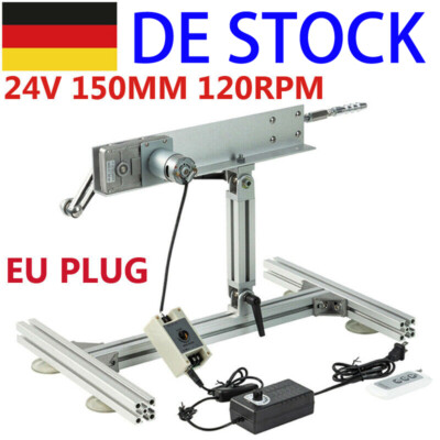 Linearantrieb 150mm Hub DC24V motor Kraftvoll Elektrischer Linear Actuator DIY