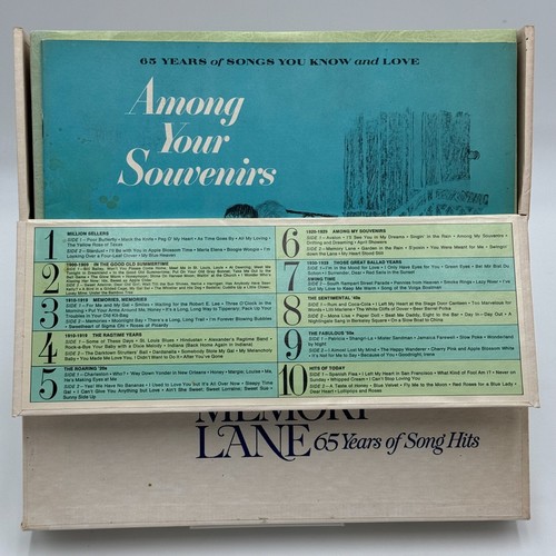 Down Memory Lane: 65 Years Of Song Hits 10 Vinyl LP Box Set 1966 Reader's Digest - Picture 6 of 15