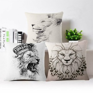 Roaring-lions-Cotton-Linen-Throw-Pillow-Case-Cushion-Cover-Home-Decor-18-034-18-034