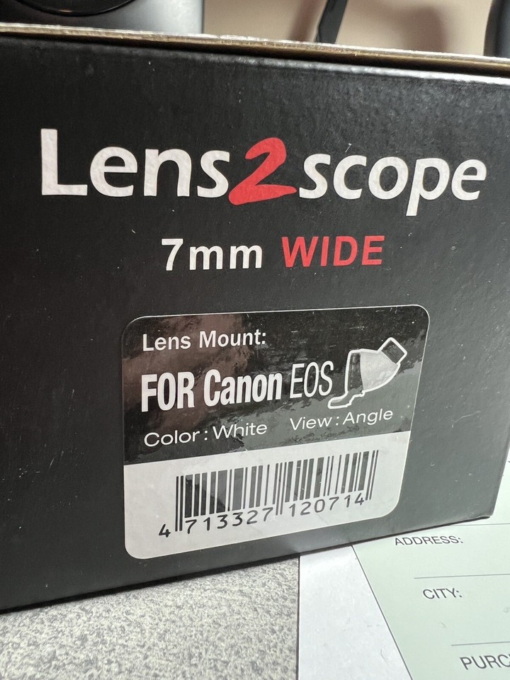 Lens2Scope 7mm Angled for Canon Lenses eBay