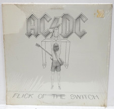 SEALED AC/DC Flick Of The Switch Vinyl LP Atlantic 80100-1 EMBOSSED Jacket MINT