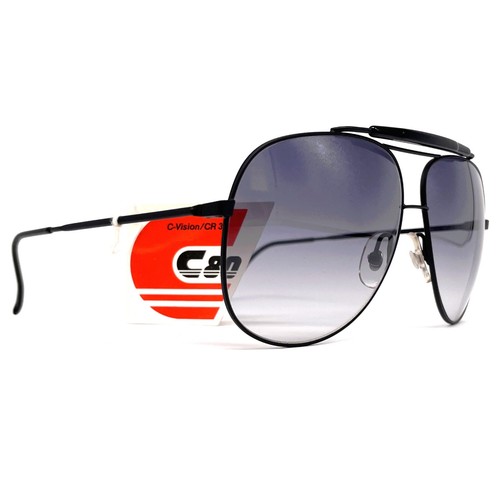 NOS Vintage CARRERA 5403 "BLACK" Sunglasses - Austria 80's - Medium - Picture 6 of 8