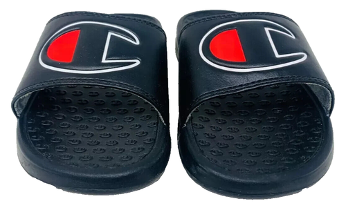 Champion Youth Boy's Super Slide Slip On Sandals Black #CP101318Y Size:2 162C - Picture 2 of 5