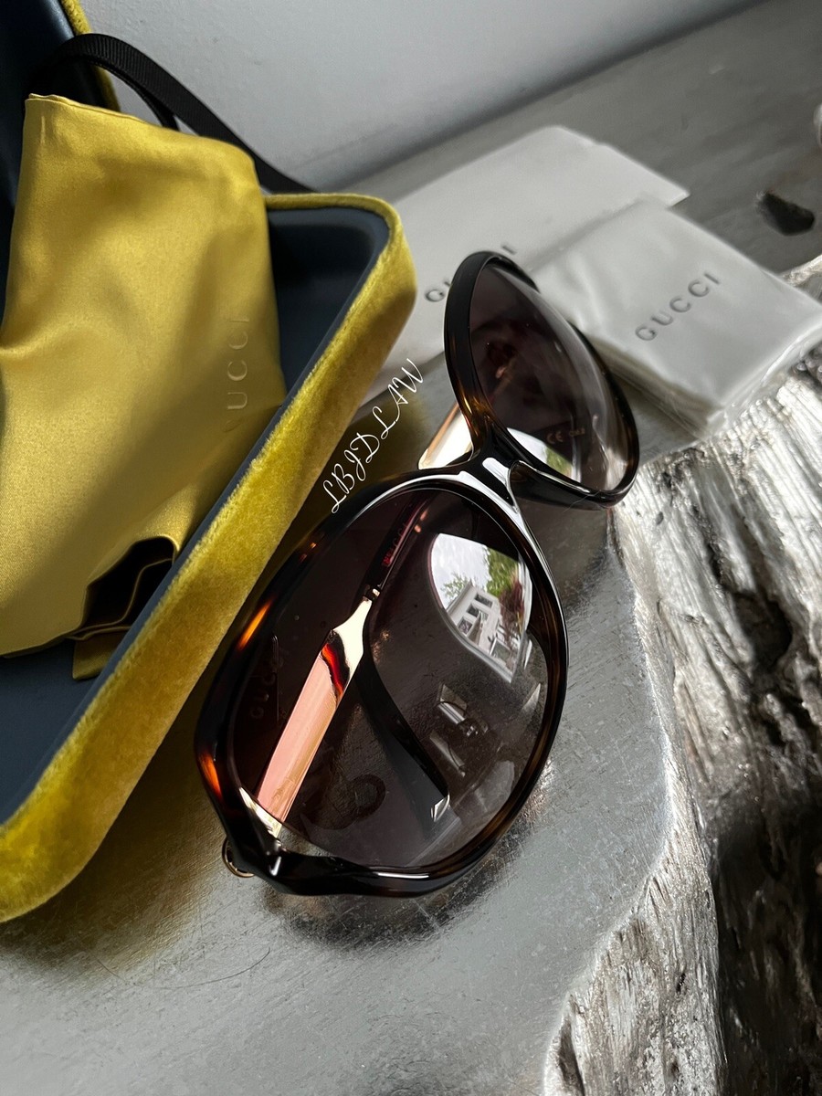 GUCCI  バタフライ　サングラス　 GG0076 GUCCI/グッチ】バタフライ サングラス GG0076SK 004（サングラス