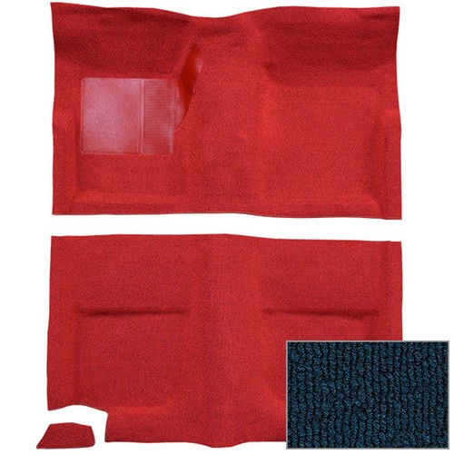 1965-68 Ford Mustang Fastback w/o Fold downs Passenger Area Nylon Carpet! - Picture 8 of 28
