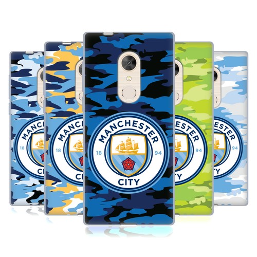 MANCHESTER CITY MAN CITY FC BADGE CAMOU GEL CASE FOR ALCATEL PHONES - 第 1/17 張圖片