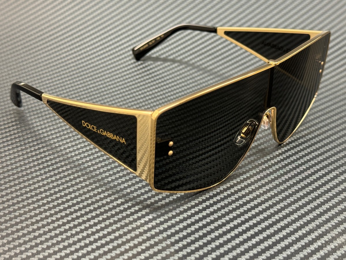 ◆DOLCE&GABBANA◆Gジャン DOLCE & GABBANA DG2305 02 87 Gold Grey Men's 70 mm Large