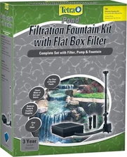 TetraPond Filtration Fountain Kit, Includes 3 Fountain Attachments, 75 to 250
