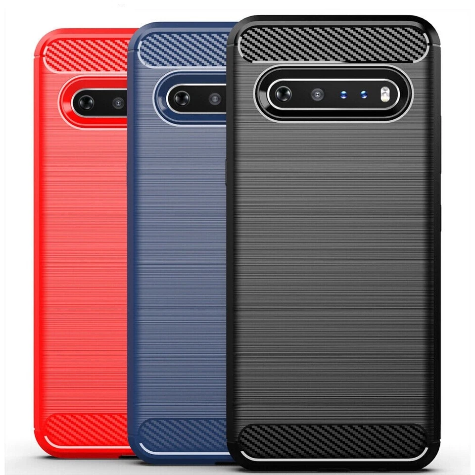 Funda blanda a prueba de golpes para teléfono LG V60 ThinQ G6 G6+ K50S K52 Q52 Stylo 5 Stylo5+ Foto 2 de 4