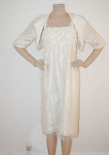 ***Kirsten Krog design*** wedding dress civil service wedding dress with bolero SILK