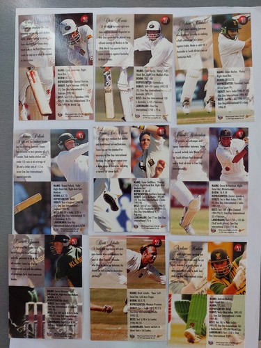 1997/98 Select Cricket Trading Card Base Set 66/100 Cards -International Series - Picture 6 of 16