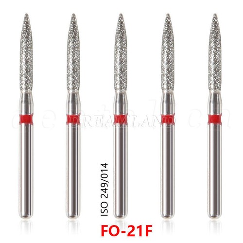5pc/pack Dental FG Diamond Burs for High Speed Handpiece Friction Grip 1.6MM Bur - 第 33/107 張圖片