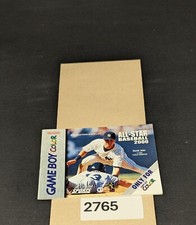 All-Star Baseball 2000 - Game Boy Color - Manual Only  NO GAME 