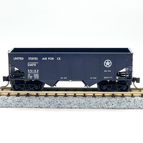 Micro-Trains 56120 US Air Force USRA 55 Ton 2 Bay Hopper DAFX 55132 N Scale - Picture 6 of 10