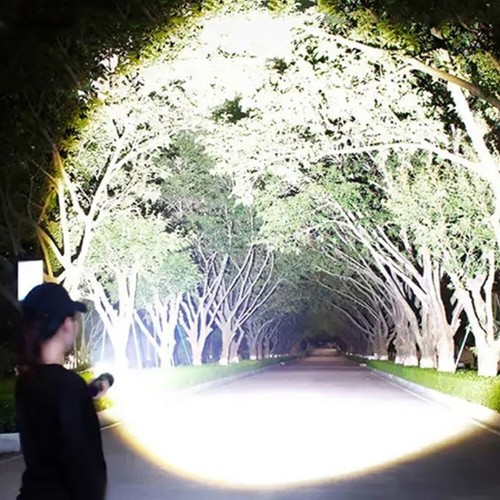 100000000LM Super Bright LED Tactical Flashlight USB Rechargeable LED Work Light - Picture 9 of 20
