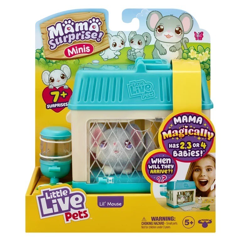 Hatena TUNEOUT リトルママ　little mama Little Live Pets Mama Surprise Lil' Mouse Minis, Ages 5+ Kids
