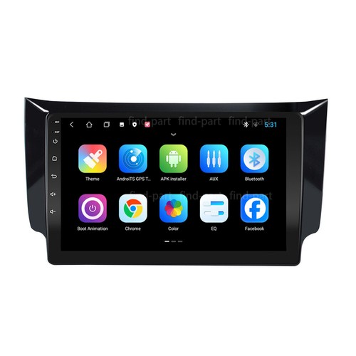 Radio estéreo de coche Android 10 de 10,1" para Nissan Sentra SYLPHY B17 GPS 2012~17 NAVEGACIÓN - Imagen 5 de 6