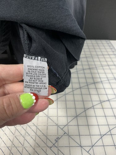 Spirit Jersey Clemson Tigers Print Tie Dye Shirt Women’s Size Large Vintage - Bild 8 von 9