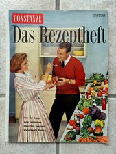 CONSTANZE DAS REZEPTHEFT  Nr. 36 von 1958  Frauenzeitschrift - antiquarisch rar