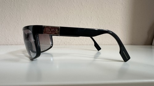 Hugo Boss Sonnenbrille 0412/S D28N3 64 14 125 Schwarz Sportlich Gestell - Bild 10 von 14