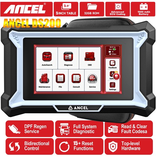 Escáner bidireccional para automóvil ANCEL DS200 herramienta de diagnóstico sistema completo automático aceite DPF - Imagen 13 de 15