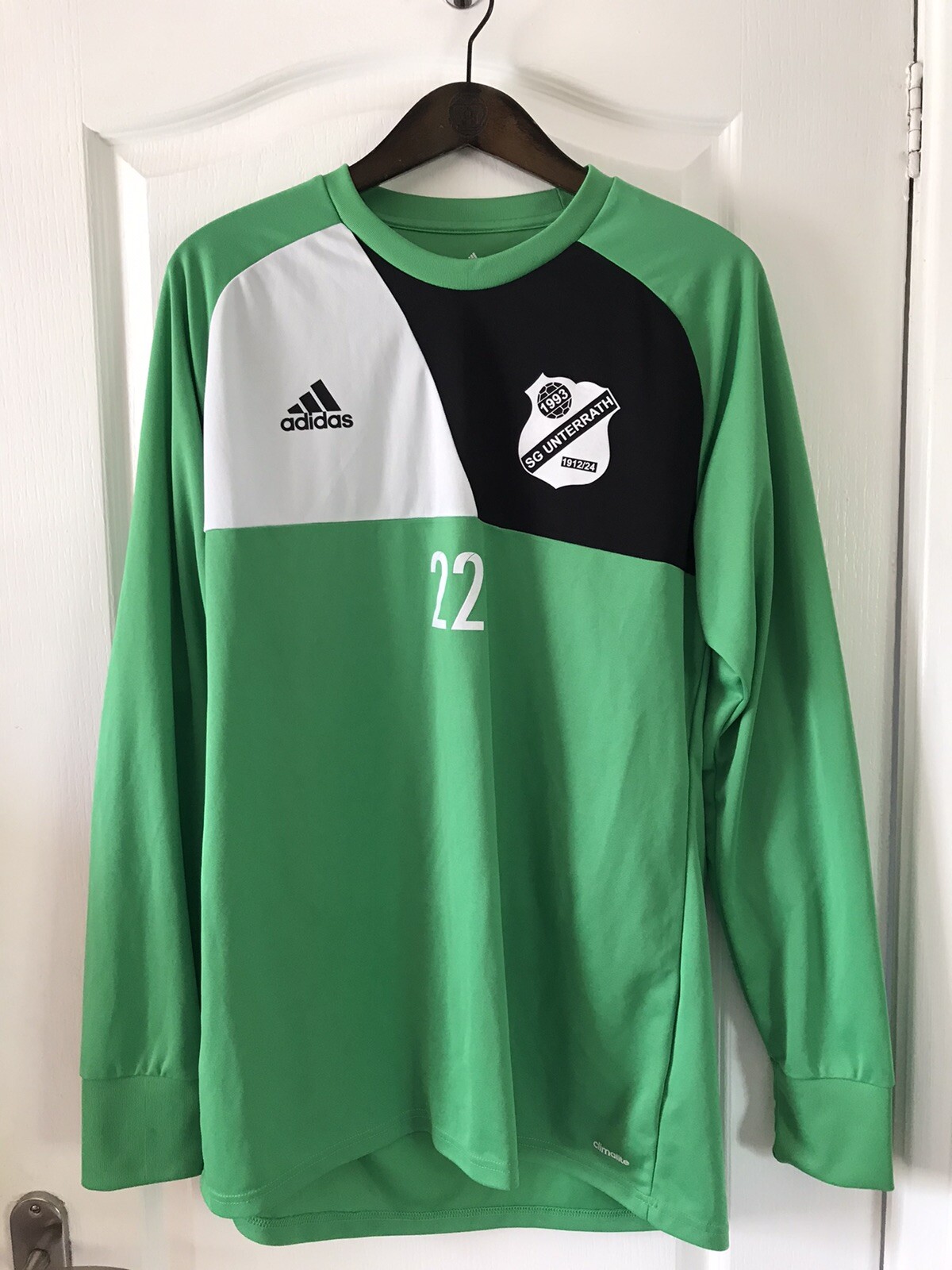 SG UNTERRATH  Football Shirt GERMAN Vintage Kit Soccer Jersey LARGE L Matchworn