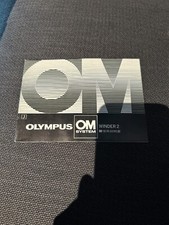 Original Instructions Manual for Olympus OM System Winder 2 (Japanese Language)