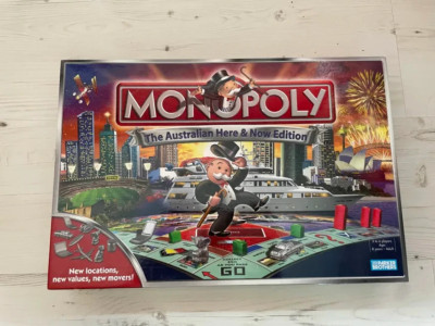 Monopoly Australian Here and Now Edition - kaum benutzt (verpackt)