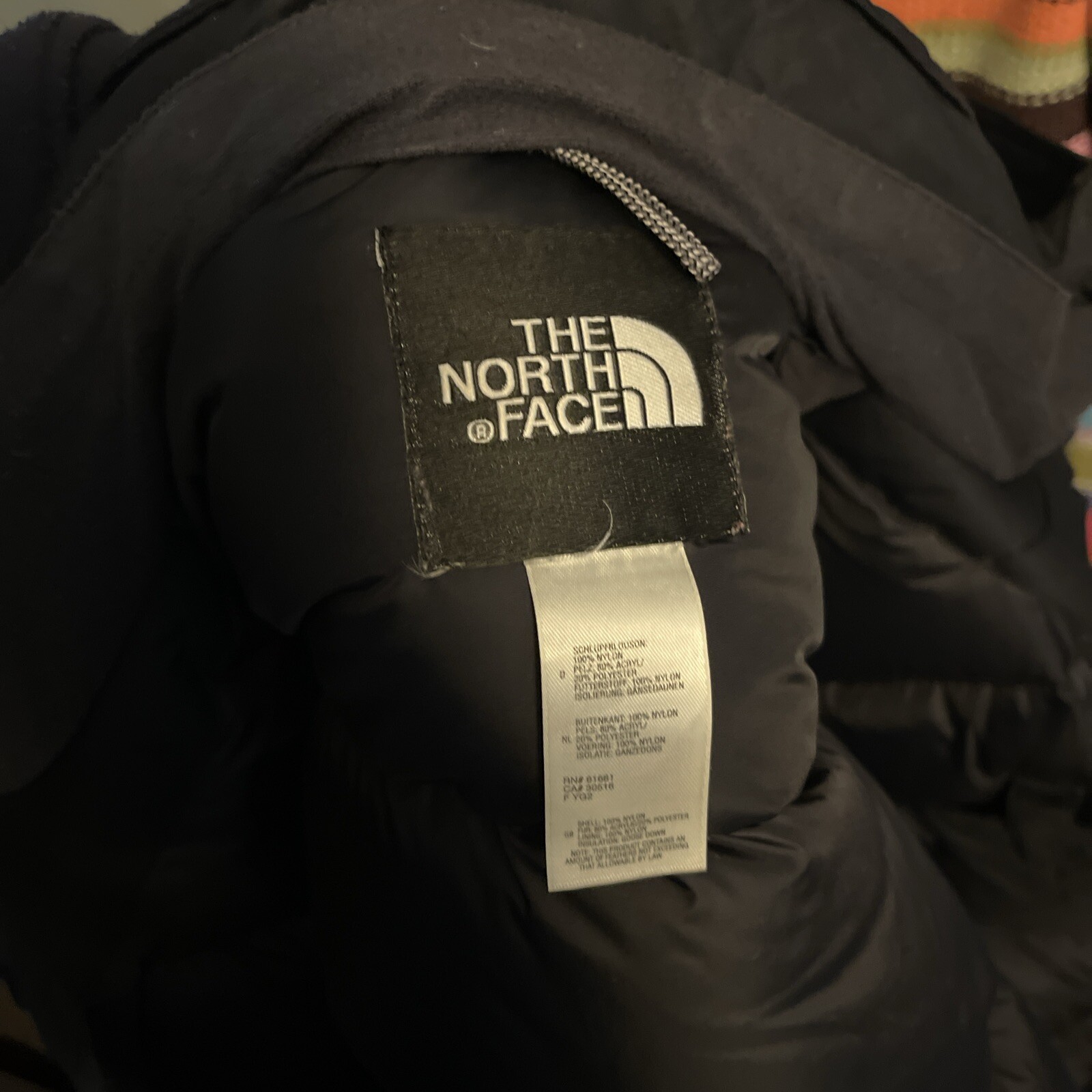 Vintage 90s North Face Puffer Parka Jacket Goose Down 550 Very Rare image 10