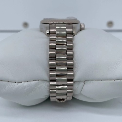 2000's Rolex 179179 Datejust 26mm 18K White Gold Lady Silver Diamond Dial Watch - Afbeelding 7 van 12