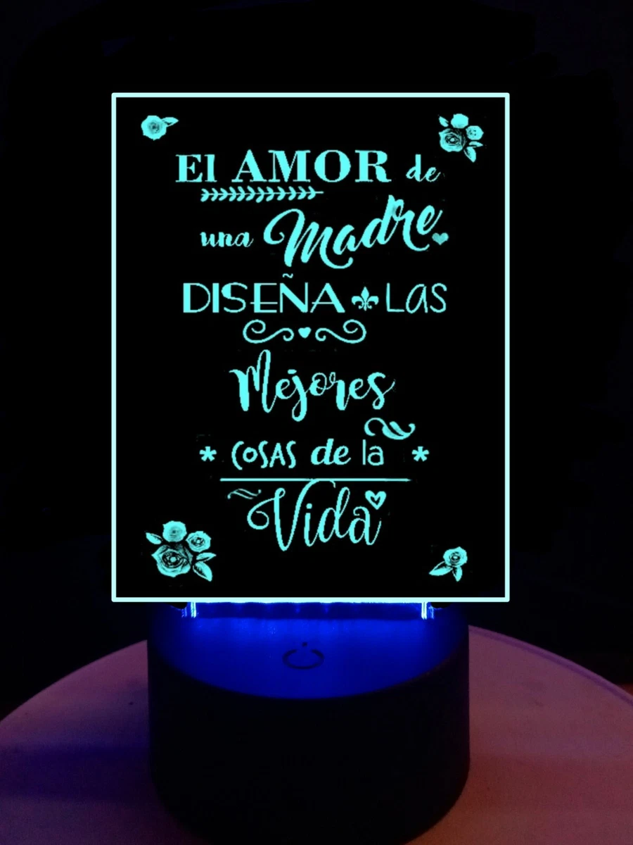 Dia de la Madre Lampara led