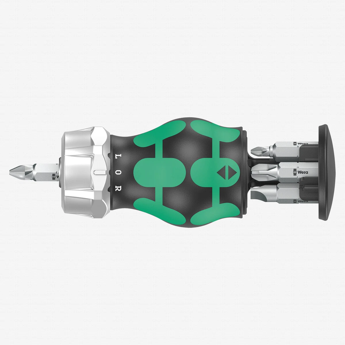 Wera 008885 Kraftform Kompakt RA 3 Ratcheting Stubby Screwdriver
