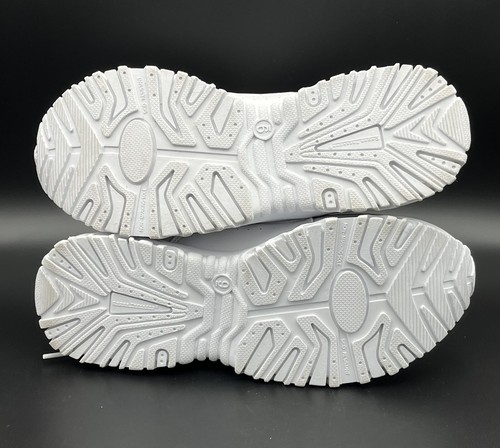 Cross Trekkers White Blue Slip On Lace Up Women’s Comfort Shoes Size 9 Nice! - Picture 9 of 16