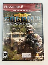 SOCOM 3: U.S. Navy SEALs (Sony PlayStation 2, 2005) PS2 New and Factory Sealed