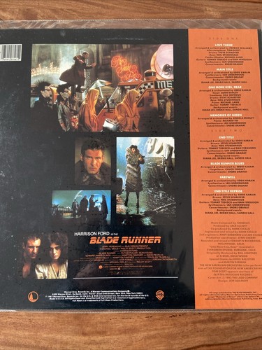 Blade Runner The New American Orchestra 1982 Vinyl Warner Bros Records 1st Press - Picture 2 of 2