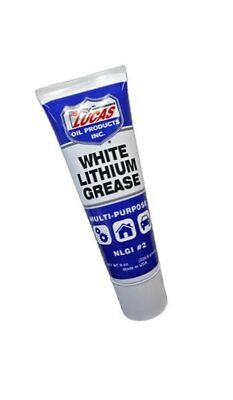 Lucas Oil 10533 White Lithium Grease 8 Oz Squeeze Tube 8 Ounce Ebay