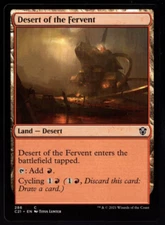 Desert of the Fervent 286 Non Foil Common Commander 2021 MTG Near Mint