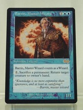  Magic: The Gathering (CCG) Urza's Saga - Barrin, Master Wizard x1