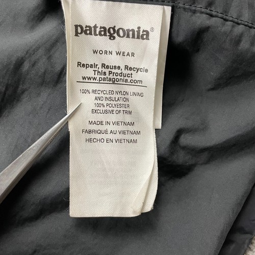 Patagonia Jacket Women Medium Black Radalie Puffer Parka Insulated Long Quilted - Picture 8 of 14