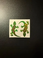 Vintage Hambly Sparkle Stickers Module Iguana