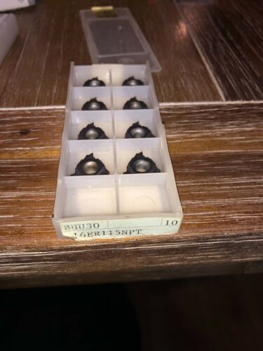 TUNGALOY HARTMETALLEINSÄTZE MENGE 8 16ER115NPT BHU30 - Bild 2 von 2