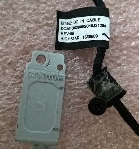 Lenovo ThinkPad T460 T450 Ultrabook DC In Power Jack Cable with Bracket DC30100Q - Picture 6 of 6