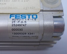 Festo ADVU - 1 1/4 - 1.625 -P-A-S Compact cylinder Used T1039