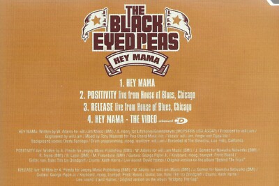 Hey Mama [Enhanced Import Single] by The Black Eyed Peas (Cd Mar