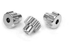 Anodised Aluminum Knurled Thumb Nut, 10-24, Qty 25