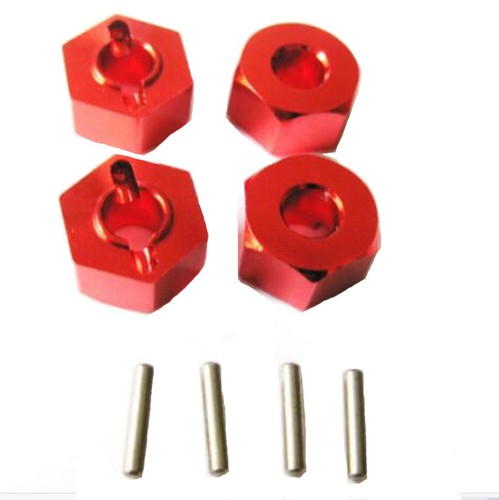 Aluminum Metal CNC Upgrade Parts DIY Fit for 1/10 HPI RS4 Sport 3 Rc Car Red NEW - Picture 25 of 38