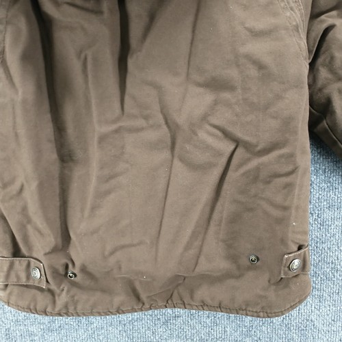 C.E. Schmidt Workwear Toddler Boys Full Zip Sherpa Lined Hooded Jacket Brown 4T - Picture 9 of 14